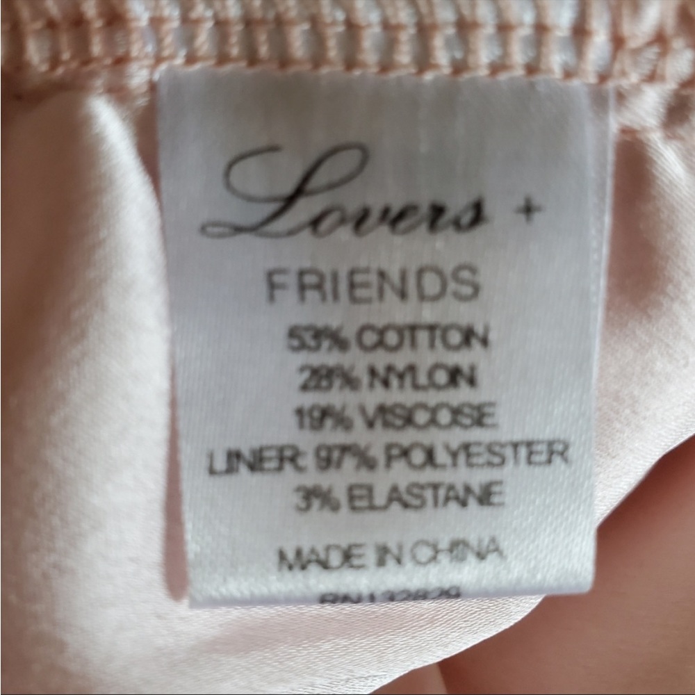 Revolve Lovers + Friends Caspian
Sleeveless Lace Dress Pink Medium - Picture 10 of 10